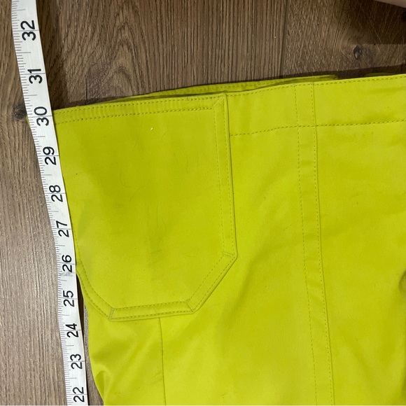 Spyder XTL Thinsulate Winger Snow Ski Pants Neon Green Women Size 8 - Picture 10 of 12